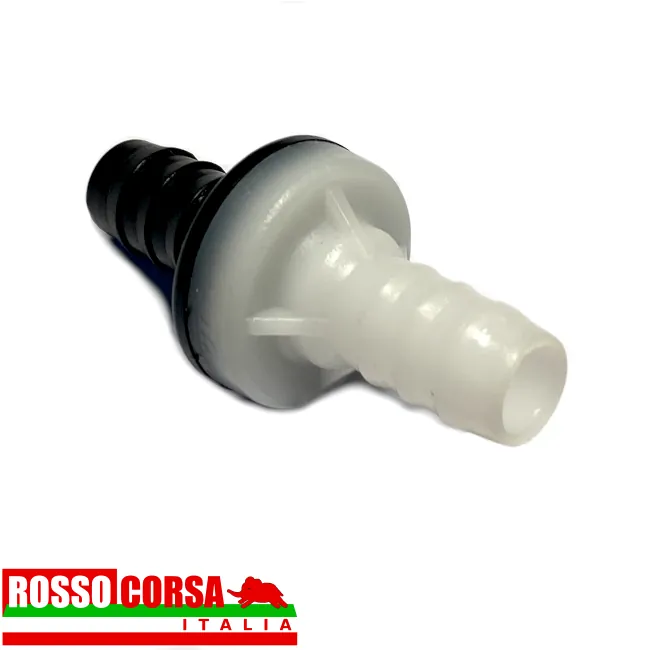 Valvola di non ritorno tubazione servofreno Lancia Fulvia 2°serie. Non originale plastica adattabile