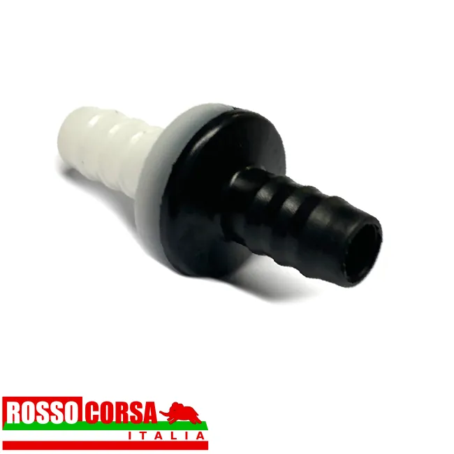 Valvola di non ritorno tubazione servofreno Lancia Fulvia 2°serie. Non originale plastica adattabile