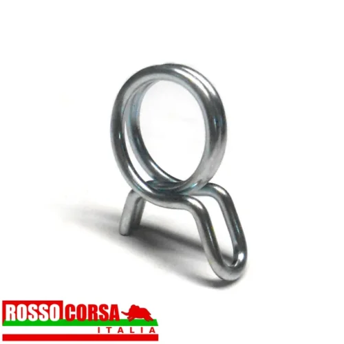 Spring clamp for securing the fuel return hose from the carburetors to the fuel tank, for all Lancia Fulvia 2nd Series models
