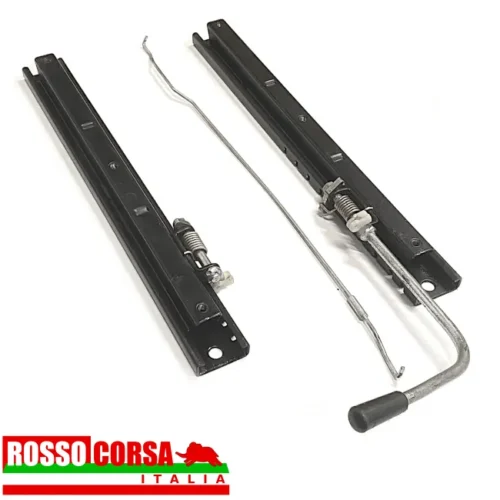 Pair used sliding runners front right seat runners Fulvia Coupè 3