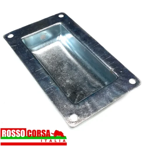 Lower metal protective plate handbrake lever Fulvia Coupè 1st series Dunlop brake system