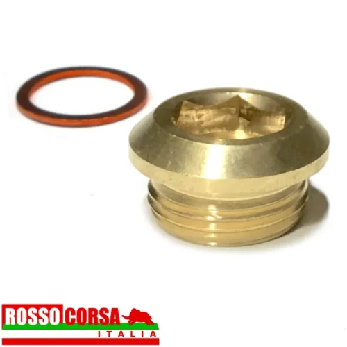 Drain plug engine oil sump and gearbox oil drain version without magnet