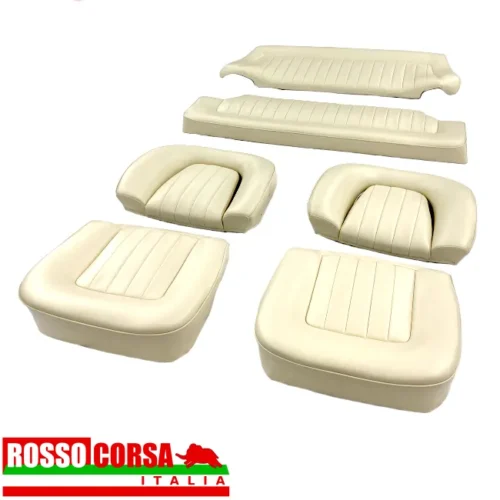 Complete kit front rear seats Lancia Fulvia Coupè 2nd series fully faithfully restored